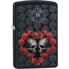 Запальничка Zippo Anne Stokes 2019, сатин, срібло, вузька
