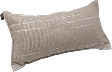 Подушка для сауни та подорожей Jokipiin Lieblingskissen Tiina 40x22 см, льон/бавовна, екологічна, безпечна, зроблено у Фінляндії (бежево-біла)