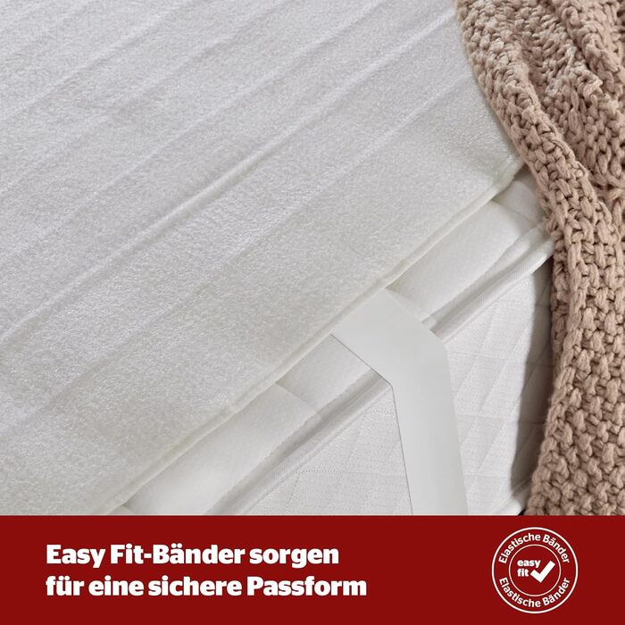 Електрична ковдра Silentnight Comfort Control 140x150 см з 3 рівнями нагріву | Тепла підстилка для ліжка, швидко нагрівається, пральна машина, машинне прання | Підстилка для ліжка, грілка