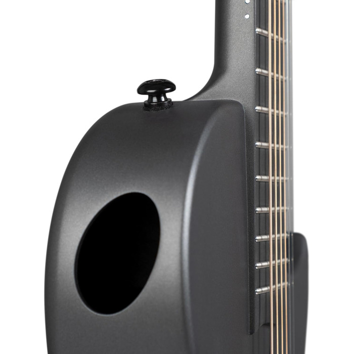 Акустична гітара Cascha з вуглецевого волокна, для початківців, з чохлом, ремінком, ганчіркою та медіатором, запасні струни