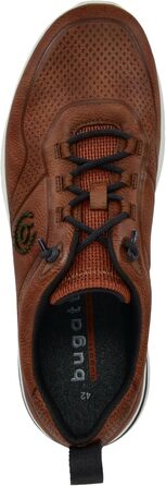 Чоловічі шнуркові туфлі Bugatti сірого кольору (40 EU, Коричневий)