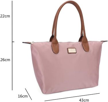 Сумка жіноча Gallantry Paris Shopper D.pink - Екошкіра, велика шопер сумка на плече
