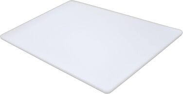 PE cutting board, 40 x 60 x 1.5 cm, white