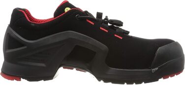 Черевики Uvex 1 X-Tended Support - робочі, S3, для жінок та чоловіків, червоно-чорні, 44 EU