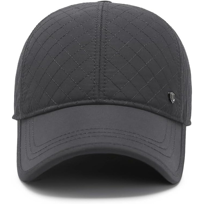 Кепка YAMEE з відкидним навушником, зимова шапка-кепка для чоловіків та жінок, тепла кепка з м'якою підкладкою, універсальний розмір (2080/Сірий)