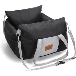 Автокрісло для собак Nobleza - зручне та практичне автоліжко для маленьких собак, 58x56x33 см, Oxford, всі сезони