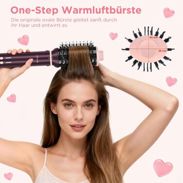 PARWIN PRO BEAUTY MaxAIR 2.0 Multi-Styler Set: 7-в-1 для волосся (Локон, Випрямлення, Фен, Об'єм)