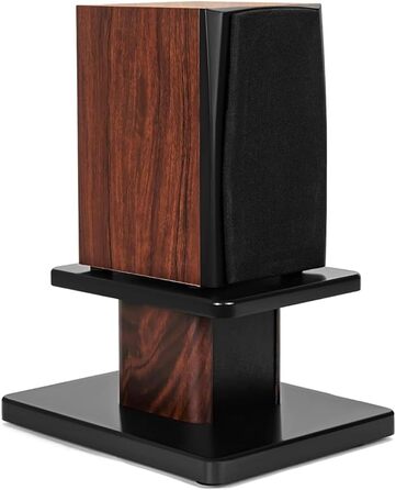 Підставки для акустики OUUTMEE 60 см (24 дюйми) з дерева – міцні підставки Hi-Fi для домашнього кіно, універсальні підставки для акустичних систем з можливістю засипання піском (2 шт.)