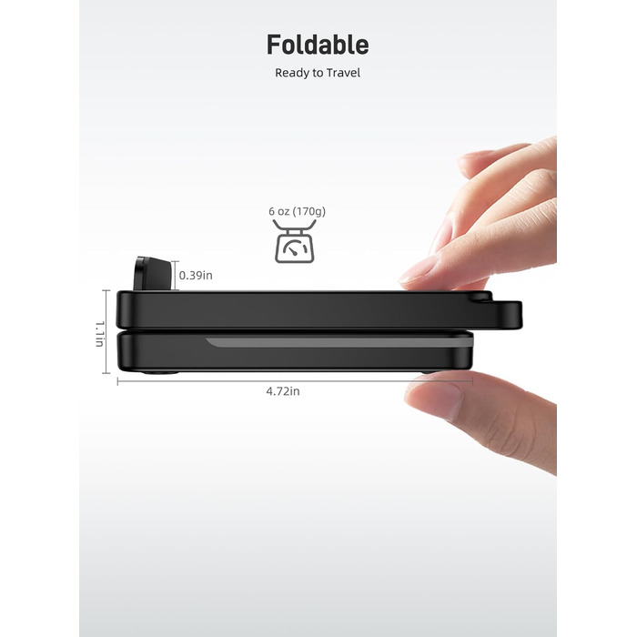 Зарядна станція індуктивна 3-в-1 для Google Pixel Watch 3/2, Pixel 10/9/9 Pro/8/8a/7 та Pixel Buds Pro 2 (складна, бездротова)