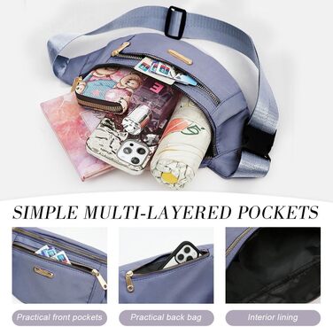 Гірчатка поясна водонепроникна для жінок та чоловіків, сумка через плече, поясна сумка, бірюзова