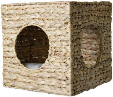 Кішка Будиночок на стіну Ferdi з рогозу, 33x33x33 см