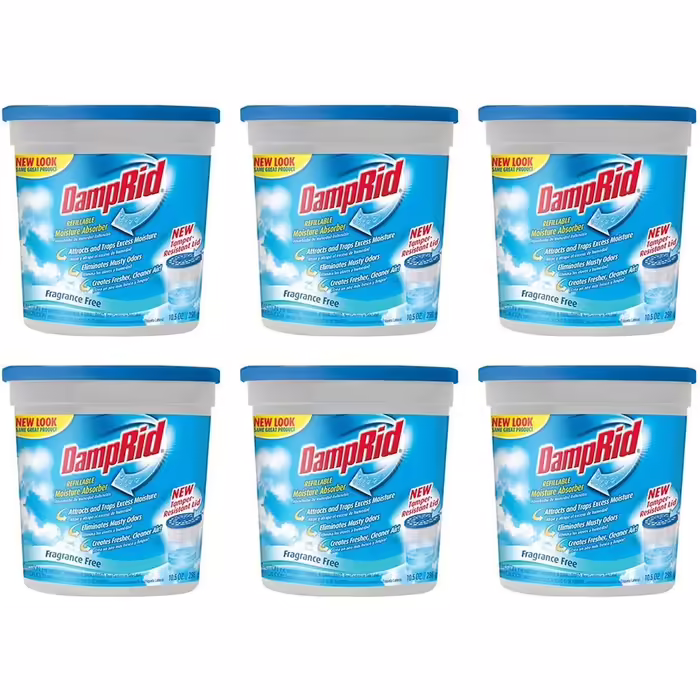 DampRid FG01K DampRid Room Refresher, 6 Pack