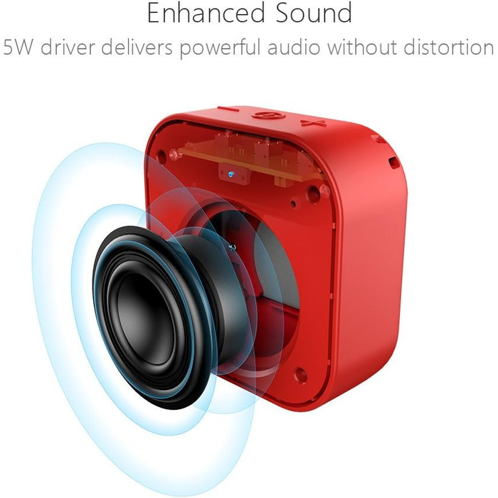 Портативна Bluetooth колонка MIFA A1 Mini: Водонепроникна (IP56), TWS, 15 годин, Чорний