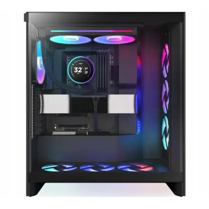 Рідинне охолодження NZXT Kraken Elite 280 RGB V2 LCD, чорне