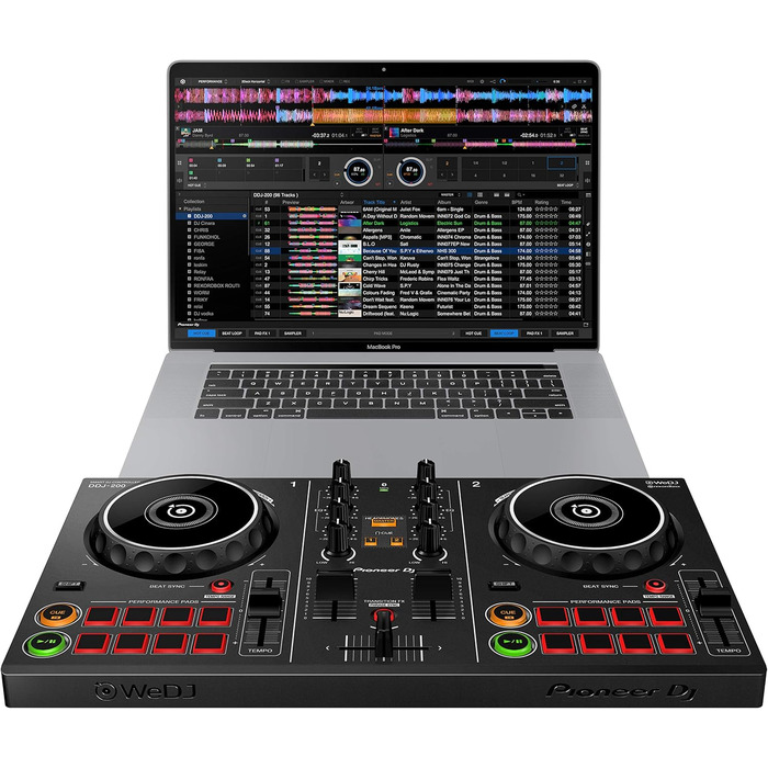 DJ контролер Pioneer DDJ-200 Smart для смартфонів та ноутбуків