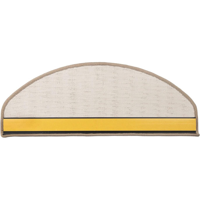 Килимок на сходи ETM Original, 15 штук, 20 кольорів, 20 моделей, бежевий, 65 x 23,5 см