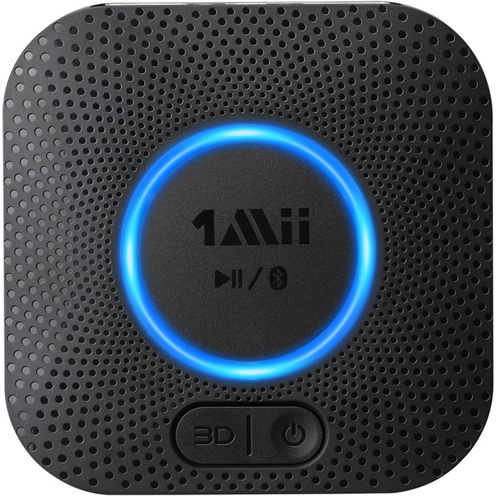 1Mii B06 Plus Bluetooth HiFi Аудіоприймач: Бездротовий адаптер aptX HD aptX-Adaptive Bluetooth 5.3 для стереосистеми, смартфонів та планшетів