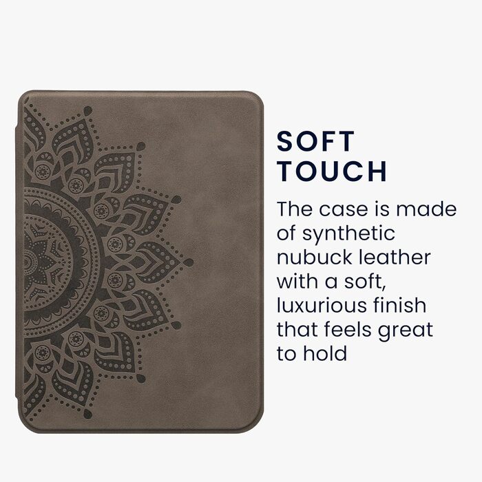 Чохол kwmobile для Kobo Clara BW/Clara Colour/Tolino Shine (5) / Shine Color - чохол з штучної шкіри, принт 