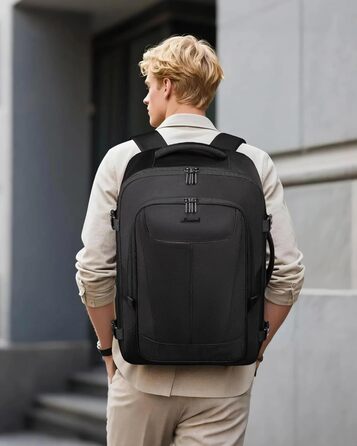 LOVEVOOK Рюкзак для ручної поклажі, 40L, для подорожей, ноутбук 17.3