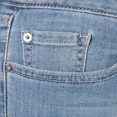 Джинси скінні жіночі Amazon Essentials з високою посадкою, світлий деним (38)