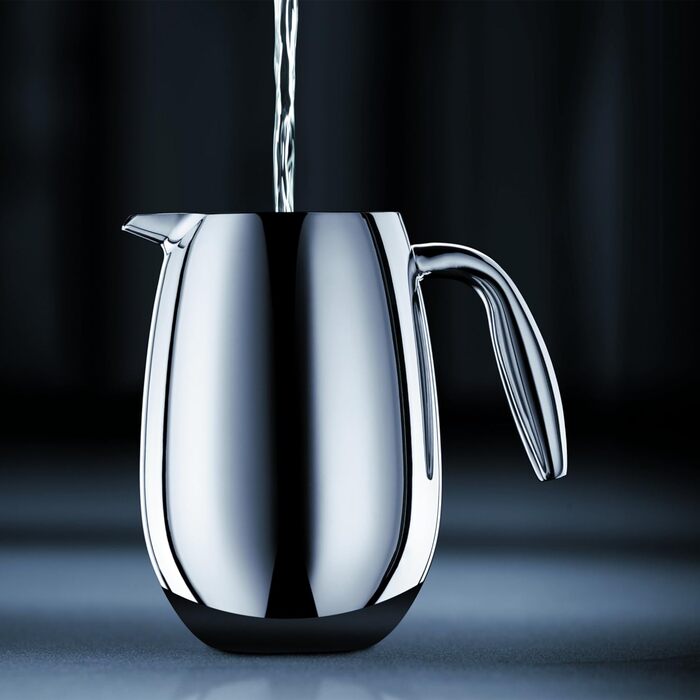 Френч-прес Bodum Columbia, подвійні стінки, нержавіюча сталь, 0,5 л, для кави, можна мити в посудомийній машині, глянцевий