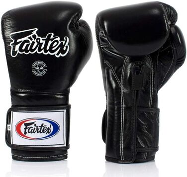 Fairtex Boxing Gloves, BGV9, Mexican Style, Black