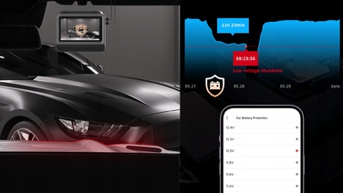 Автомобільний відеореєстратор DDPAI Z60T 4K HDR GPS (передній, салонний, задній) + комплект Hardwire Kit