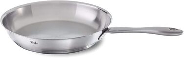 Набір сковорідок Fissler Catania з нержавіючої сталі 24 см (без покриття) та Cenit з антипригарним покриттям 28 см, для індукції