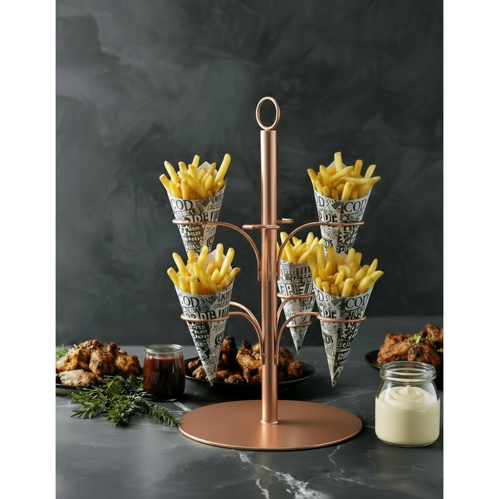 Стійка для коктейлів SpritzUpYourLife - Aperol для 8 келихів, рожеве золото