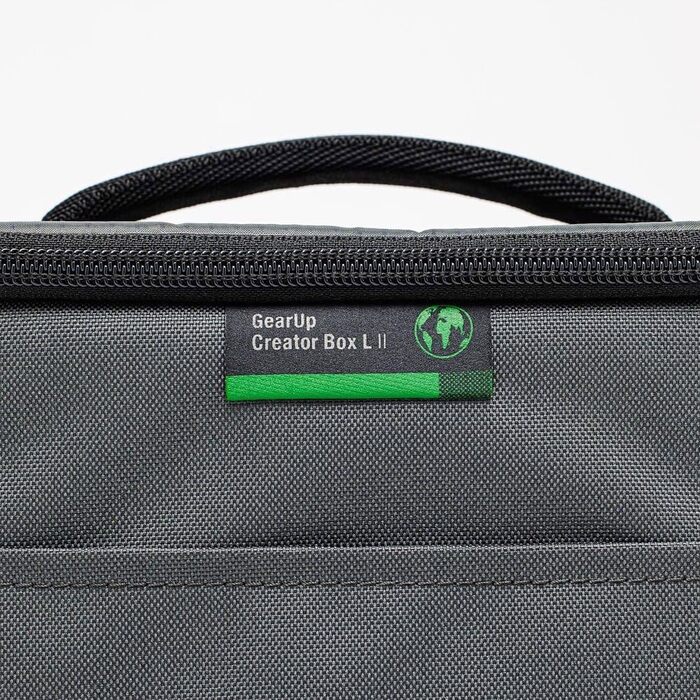 Lowepro GearUp Creator Box Large II - сумка для бездзеркальних та DSLR камер, помаранчевий колір, з QuickDoor доступом, виготовлена з перероблених матеріалів