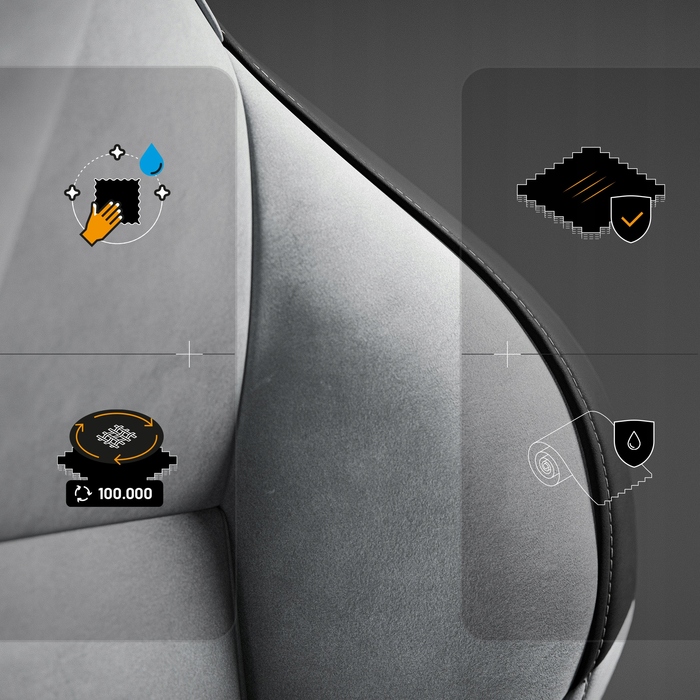 Ігрове крісло Diablo Chairs X.One Prime, тканина, сіре