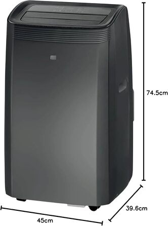 Тренажер TCL 9000 BTU (2,6kW) TAC-09CPB/NZB 3-в-1: охолодження, вентиляція, осушення. Тиха робота, таймер, нічний режим, пульт ДК. Для вітальні, офісу, спальні. Чорний колір.