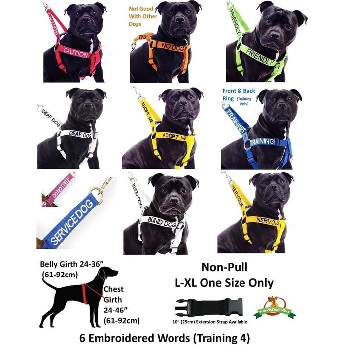 Нашийник для собак Nervous Give Me Space, жовтий, кодований кольором, S-M, L-XL, запобігає нещасним випадкам, попереджає інших, L-XL