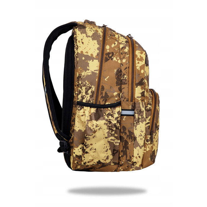 Багатовідсінковий шкільний рюкзак CoolPack, відтінки коричневого та бежевого, 26 л
