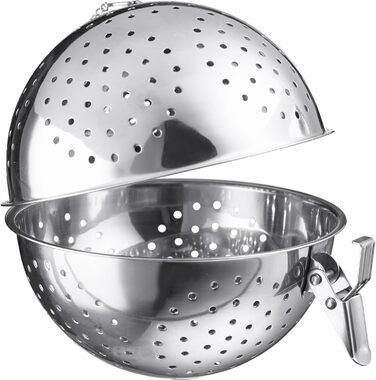 Westmark Rice Ball – practical sieve for cooking rice, ideal for preparing sushi, jasmine or basmati rice, also usable as a spice sieve – stainless steel, 1 liter