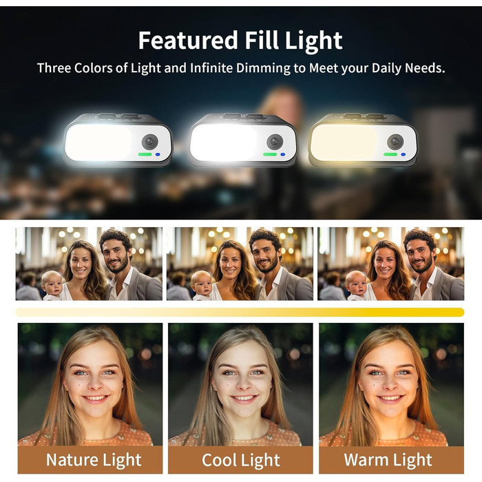 Гімбал для смартфона та iPhone: 3-осьовий стабілізатор з AI-трекінгом для YouTube, TikTok, Vlogging