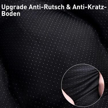 Килимок для собак KSIIA, великий, 90x60 см, антиковзаюча підставка, дихаючий, для великих та середніх собак, легко миється (темно-сірий)