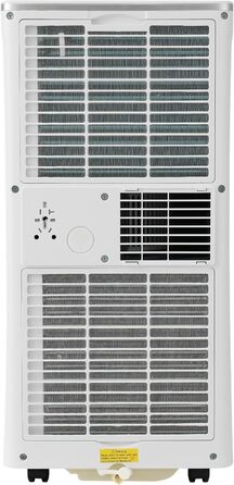 Мобільний кондиціонер IPOTOOLS 9000 BTU з витяжною голкою: охолодження, вентиляція, осушення. Білий