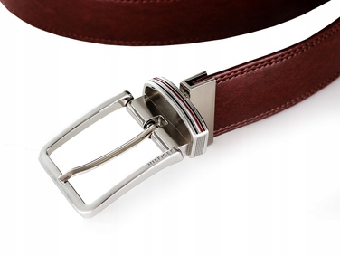 Двосторонній ремінь Tommy Hilfiger 4W1 11DI02E1BROWN 34/85 у подарунковій коробці