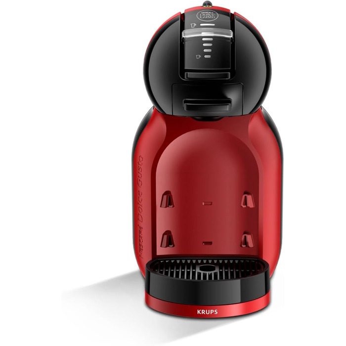 Кавомашина NESCAFÉ Dolce Gusto Mini Me від Krups: компактна, автоматична, 15 bar, чорний/вишневий