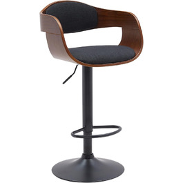 color: walnut/black