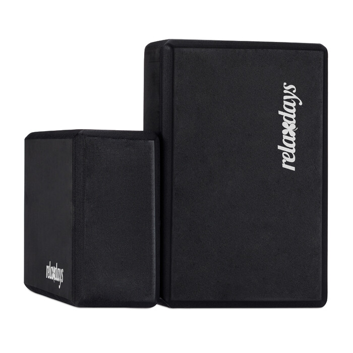 Relaxdays Yoga Block Set of 2