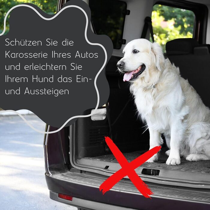 Килимок для собак у багажник Golden Dog, захист сидінь авто, штучна шкіра, 110 x 90 см, кремовий