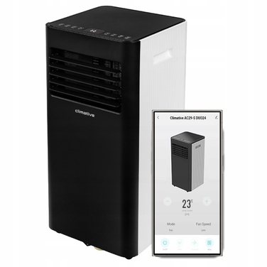Переносний кондиціонер Climative DUO WiFi 3кВт 3в1