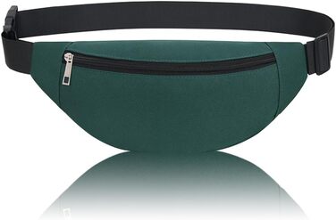 Гірчатка на пояс для чоловіків та жінок, спортивна сумка-крейсер, поясна сумка для подорожей, прогулянок з собакою, на вулицю (оливковий)