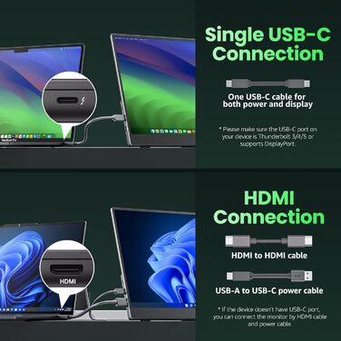 Портативний монітор 15.6