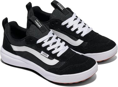 Кросівки Vans Range Exp для жінок, 39 розмір EU, замша та канвас, чорно-білі