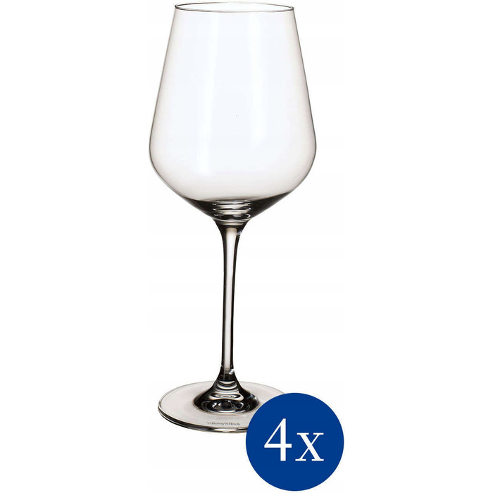 Келихи для червоного вина Villeroy & Boch La Divina, прозорі, 650 мл, 4 шт.