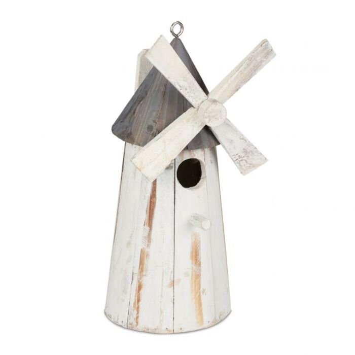 Relaxdays Decorative Birdhouse Windmill