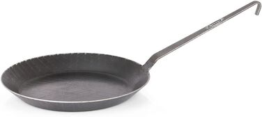 Petromax Wrought Iron Pan, Black, sp24 (28 cm)